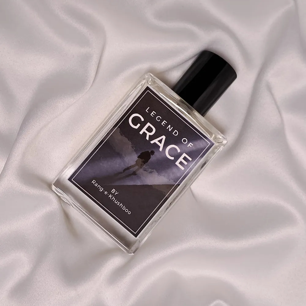 Legend of Grace Perfume Bottle in Hand
