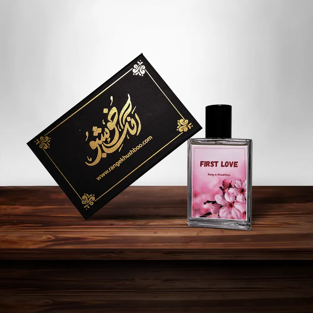 First Love Perfume with Jasmine & Floral Decor