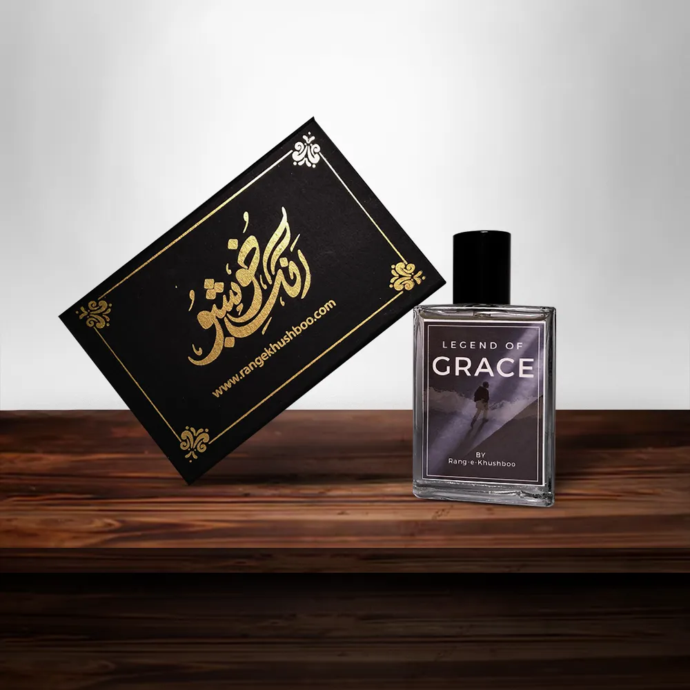 Legend of Grace Perfume on a Gentleman’s Dresser
