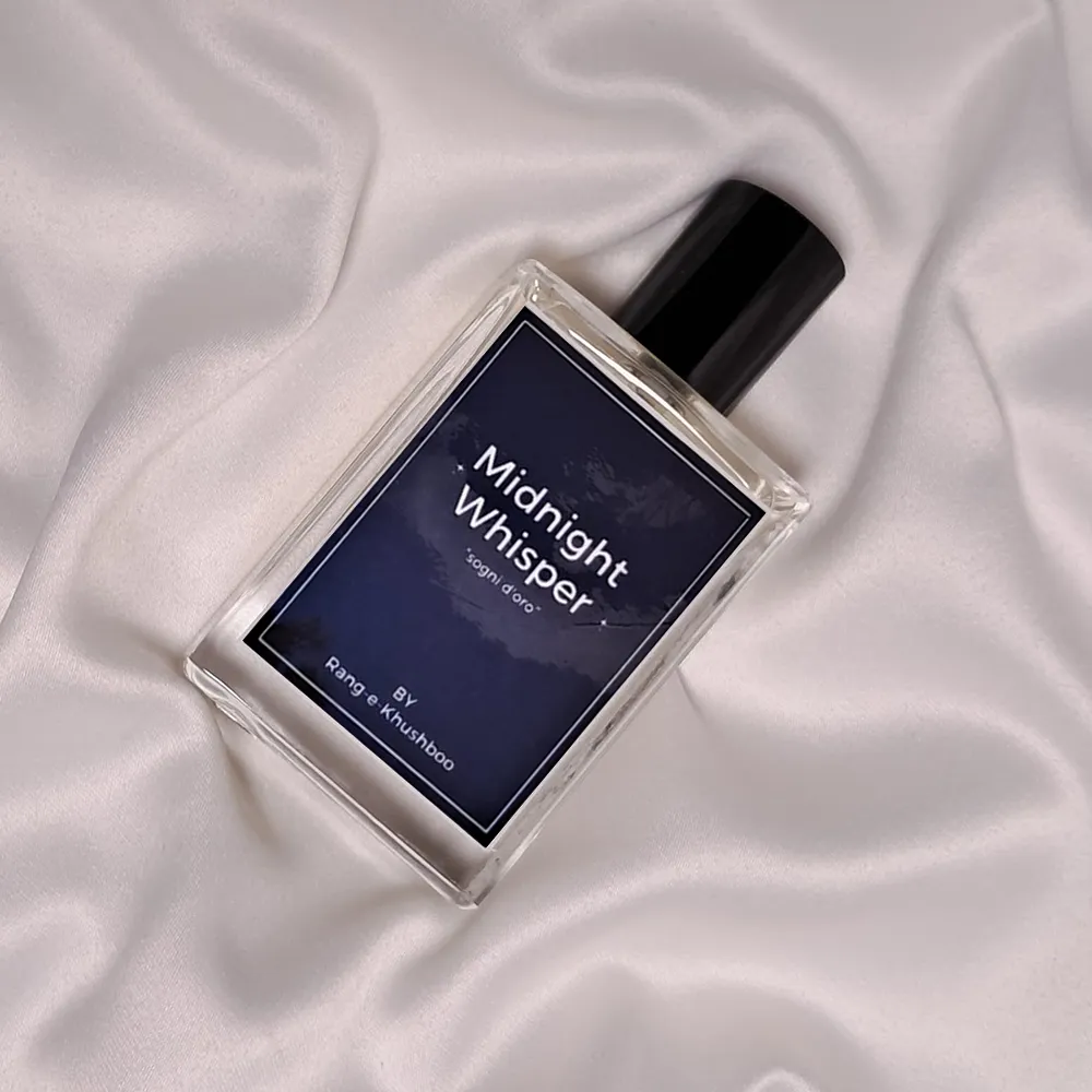 Midnight Whisper Bottle in Hand – 50ML Size
