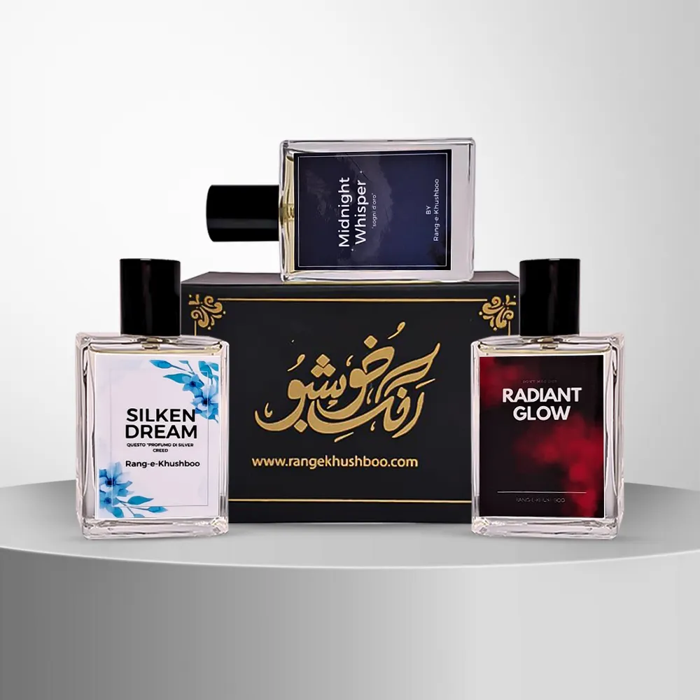 Women’s Perfume Trio – Boxed Combo View