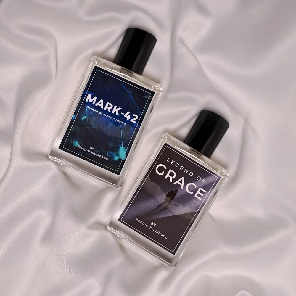 Holding Legend and Mark-42 Perfumes – Gift Set