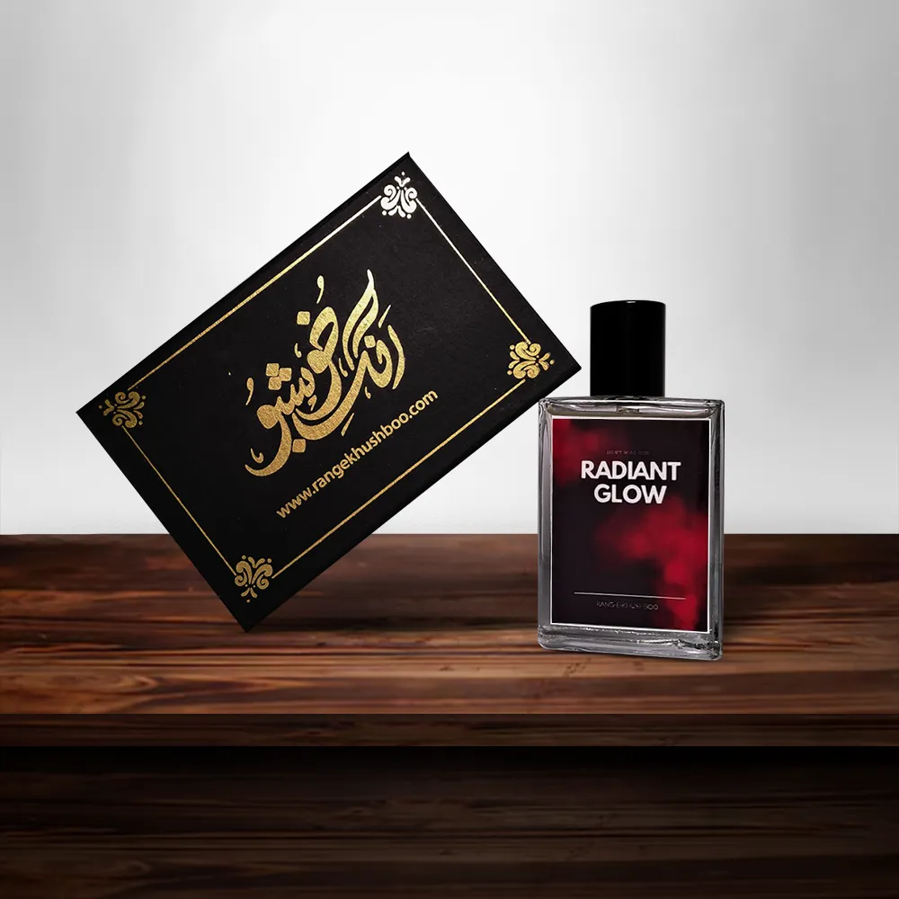 Radiant Glow Perfume in Lifestyle Setting