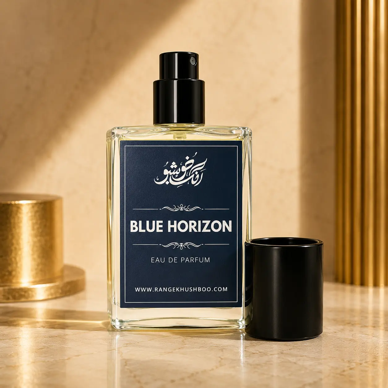 Blue Horizon 30ml men's perfume bottle by Rang-e-Khushboo