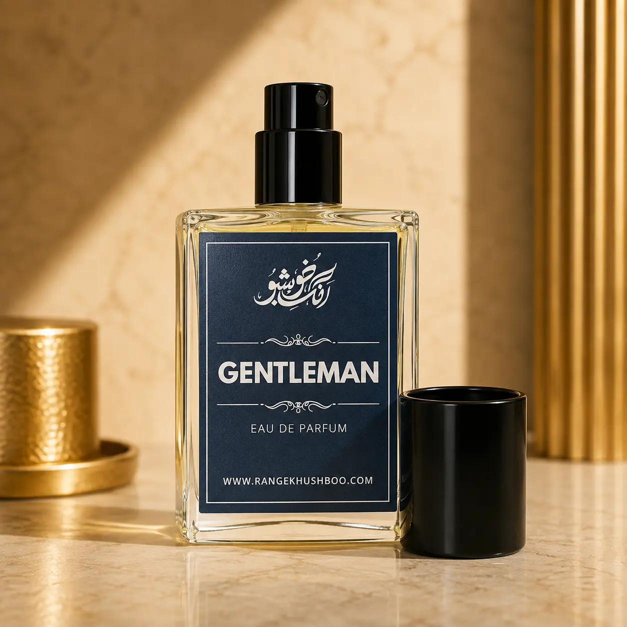 Gentleman 30ml men's perfume bottle by Rang-e-Khushboo