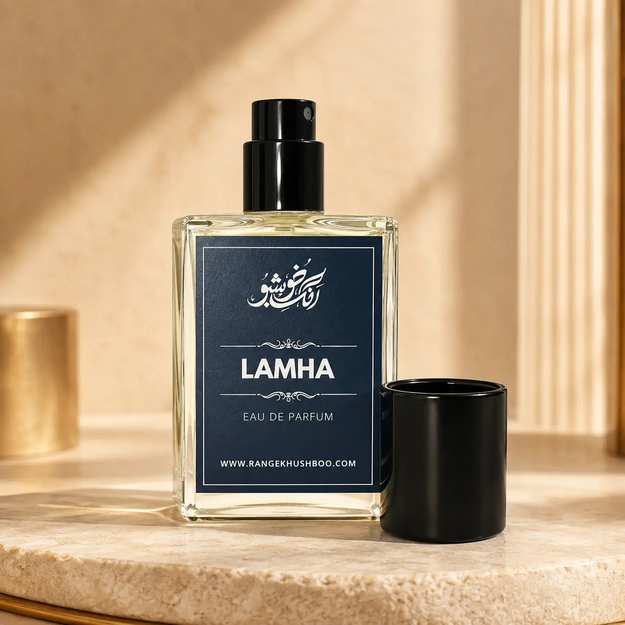 Lamha 30ml men's perfume bottle by Rang-e-Khushboo
