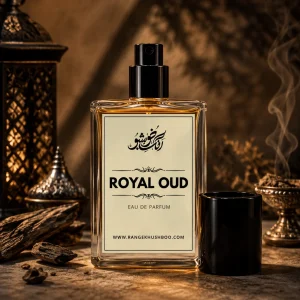 Royal Oud 30ml oud perfume bottle by Rang-e-Khushboo