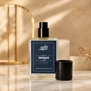 Waqar 30ml men's perfume bottle by Rang-e-Khushboo
